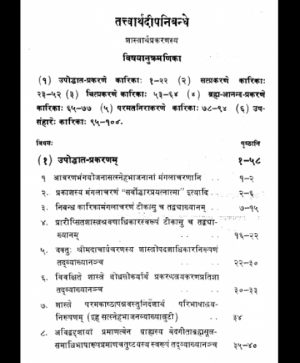 Tatvarthdip Nibandh - Shashtrarth Sarvanirnay Prakran 1 (1166)